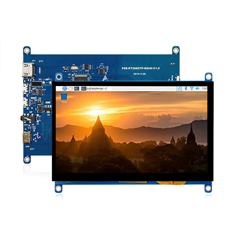 7 ġ 1024x600 IPS 뷮  ġ ũ , HDMI ȣȯ VGA ̽ ÷,   4B 3B 2B